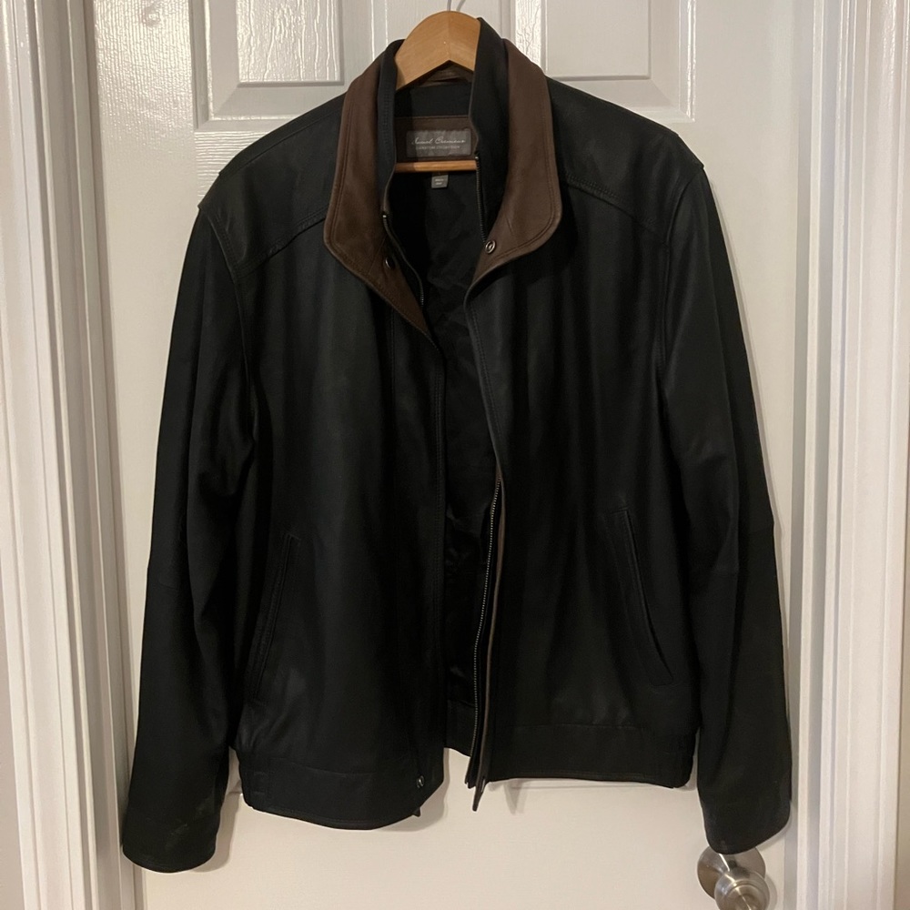 Men’s Leather Coat